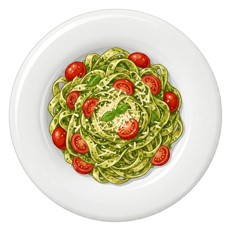 Taljatele Pesto & Čeri